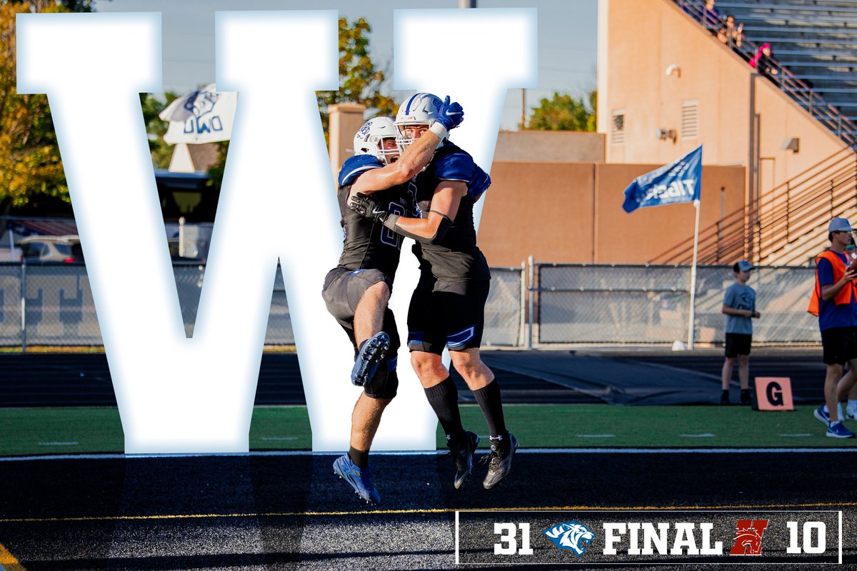 TIGER FOOTBALL WINS! They will play at home on October 12th for Homecoming against Doane, Neb.