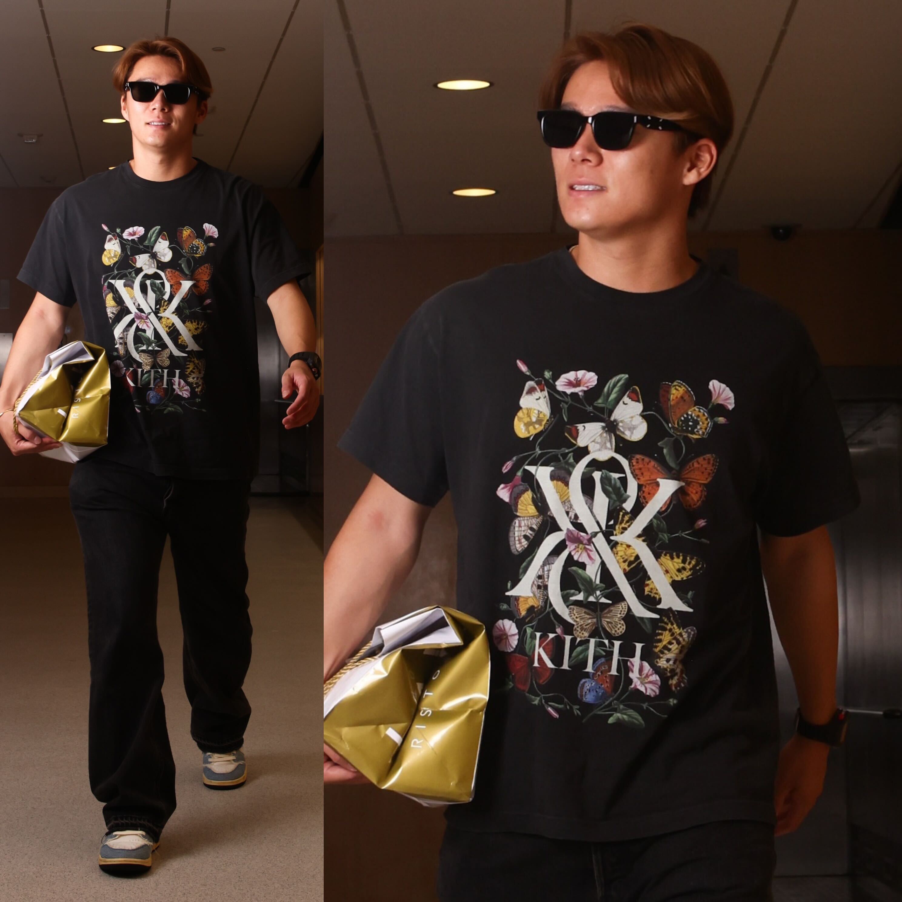 YOSHINOBU YAMAMOTO XL Tシャツ 山本由伸 子ライオン MLB 山本由伸 T