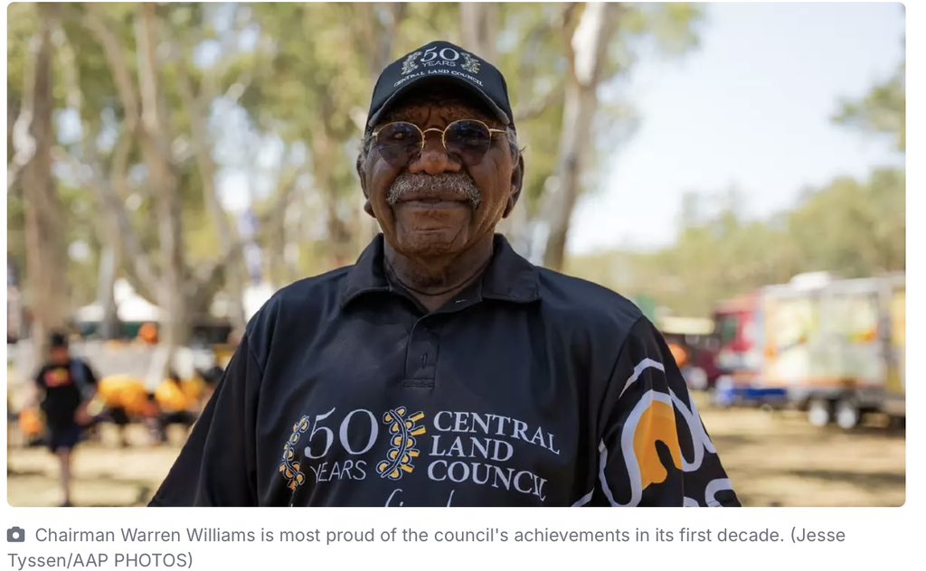 Aboriginal Medical Services Alliance NT🖤💛❤️ (@amsantaus) on Twitter photo It was 1974, and a watershed moment that sparked a transition of Aboriginal land rights in the nation's colonial history.
As the Central Land Council celebrates 50 years, chairman Warren Williams told AAP <a href="/idunnonews/">(A)manda Parkinson</a> …..
m.facebook.com/story.php?stor… It was 1974, and a watershed moment that sparked a transition of Aboriginal land rights in the nation's colonial history.
As the Central Land Council celebrates 50 years, chairman Warren Williams told AAP <a href="/idunnonews/">(A)manda Parkinson</a> …..
m.facebook.com/story.php?stor…