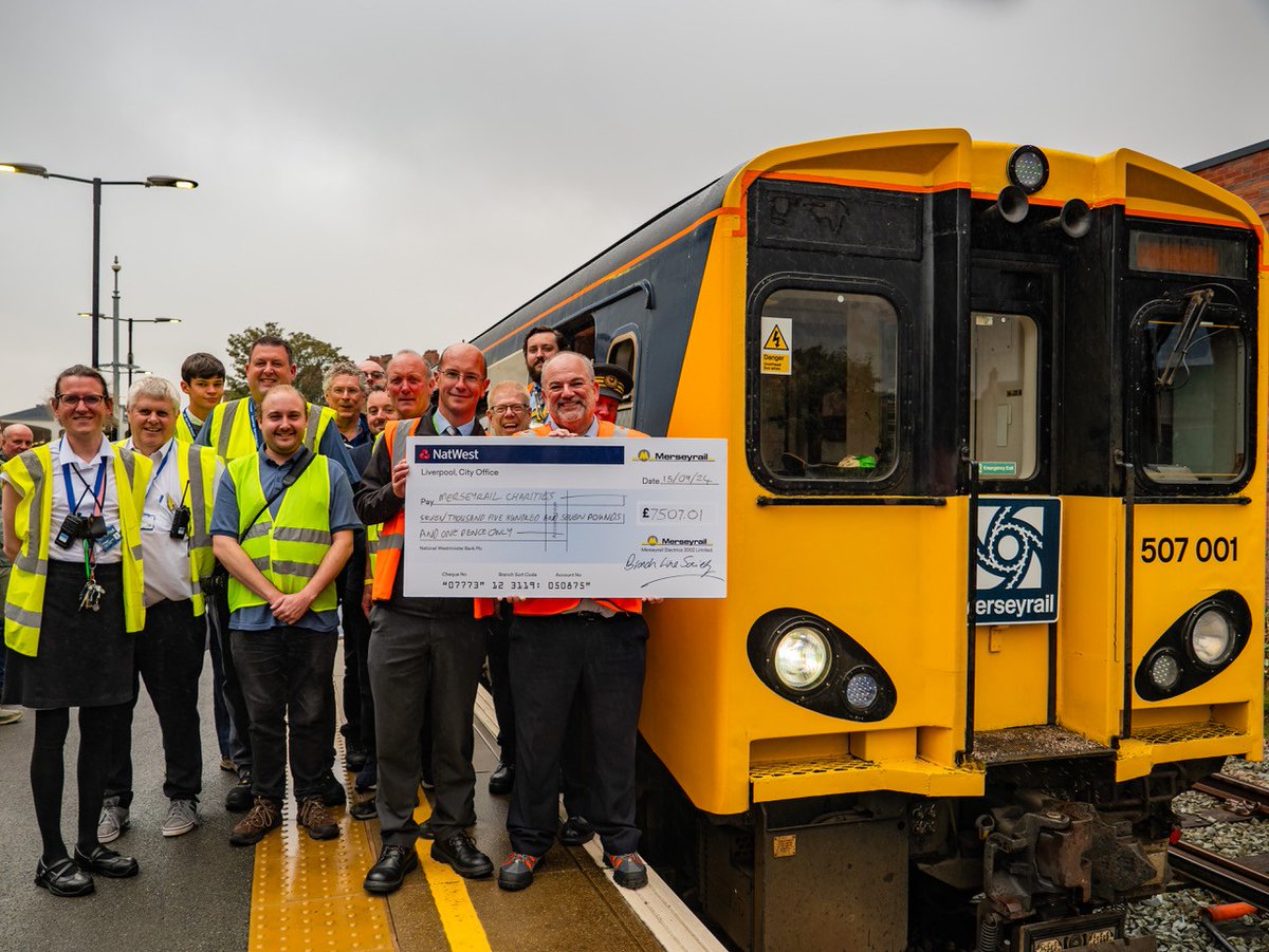 BLSFixtures's tweet image. The Sefton Sparkler Sunday 3 November - Class 507 EMU farewell raising funds for @merseyrail good causes. Tickets are now available for sale: branchline.uk
