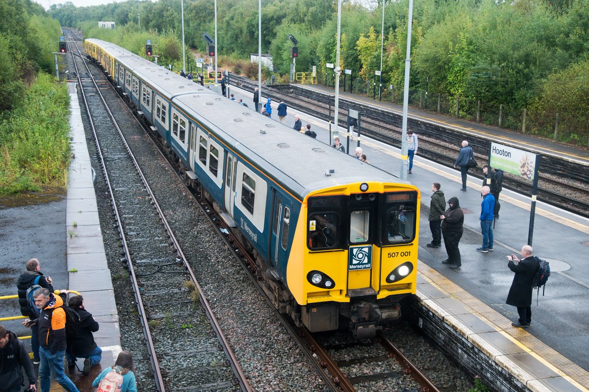 BLSFixtures's tweet image. The Sefton Sparkler Sunday 3 November - Class 507 EMU farewell raising funds for @merseyrail good causes. Tickets are now available for sale: branchline.uk