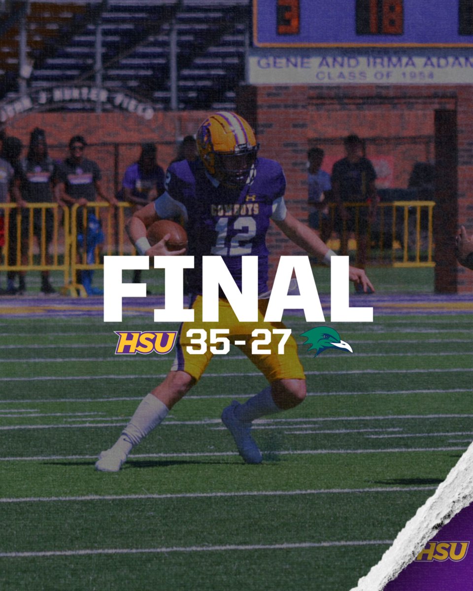 And that's a win at Shelton Stadium! Cowboys defeat No. 9 Endicott! #D3fb