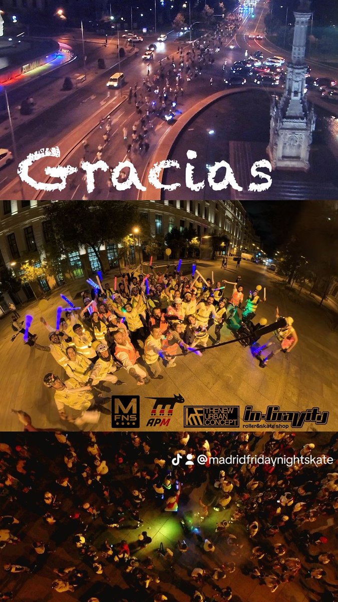 MadridFNS's tweet image. #madridfridaynightskate #rollertrip @madlowcost @patinadoresMAD