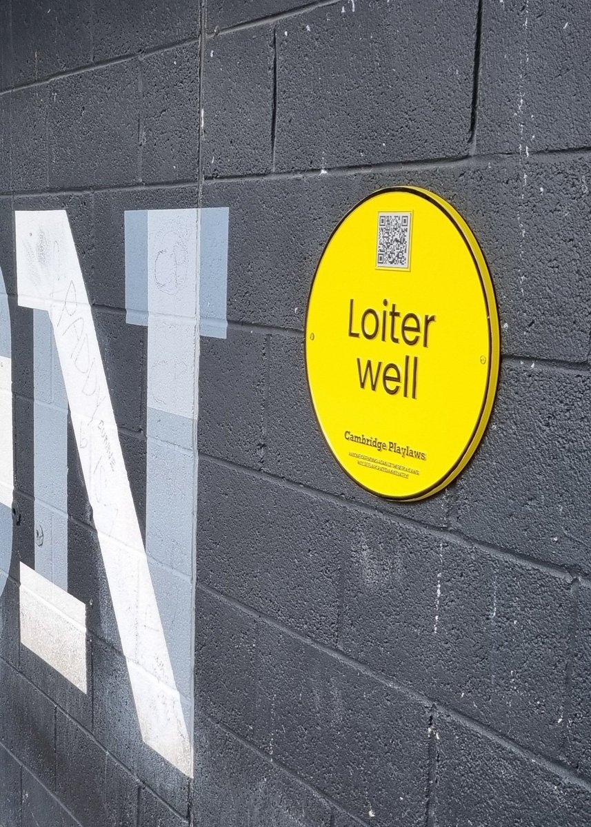 Nadine Black (@nadine___tb) on Twitter photo This PlayLaw is wonderful, in a world where spaces are designed to stop young people loitering & this is just a part of being young. Us older folk took loitering for granted. Better, it's in a space where young folk love to loiter. Wonderful stuff <a href="/ThePlaylaws/">ThePlaylaws</a> <a href="/CambJunction/">Cambridge Junction</a> This PlayLaw is wonderful, in a world where spaces are designed to stop young people loitering & this is just a part of being young. Us older folk took loitering for granted. Better, it's in a space where young folk love to loiter. Wonderful stuff <a href="/ThePlaylaws/">ThePlaylaws</a> <a href="/CambJunction/">Cambridge Junction</a>