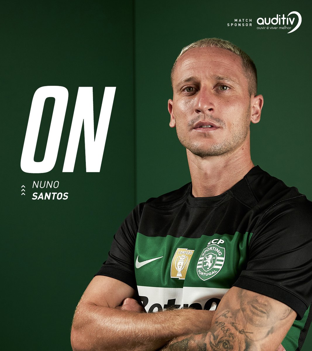 SportingCP's tweet image. 63&apos; 🔄 Nova substituição para os Leões: 

⬅ Maxi A. 
➡ Nuno Santos 

🟢 1-0 ⚪️ // #SCPCPAC