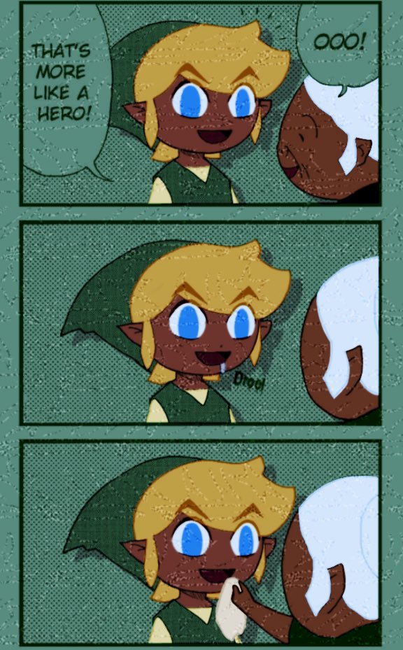 #Blacktober Day 5
Oomf told me to do Wind Waker so i found this 
#blackedit #LegendOfZelda