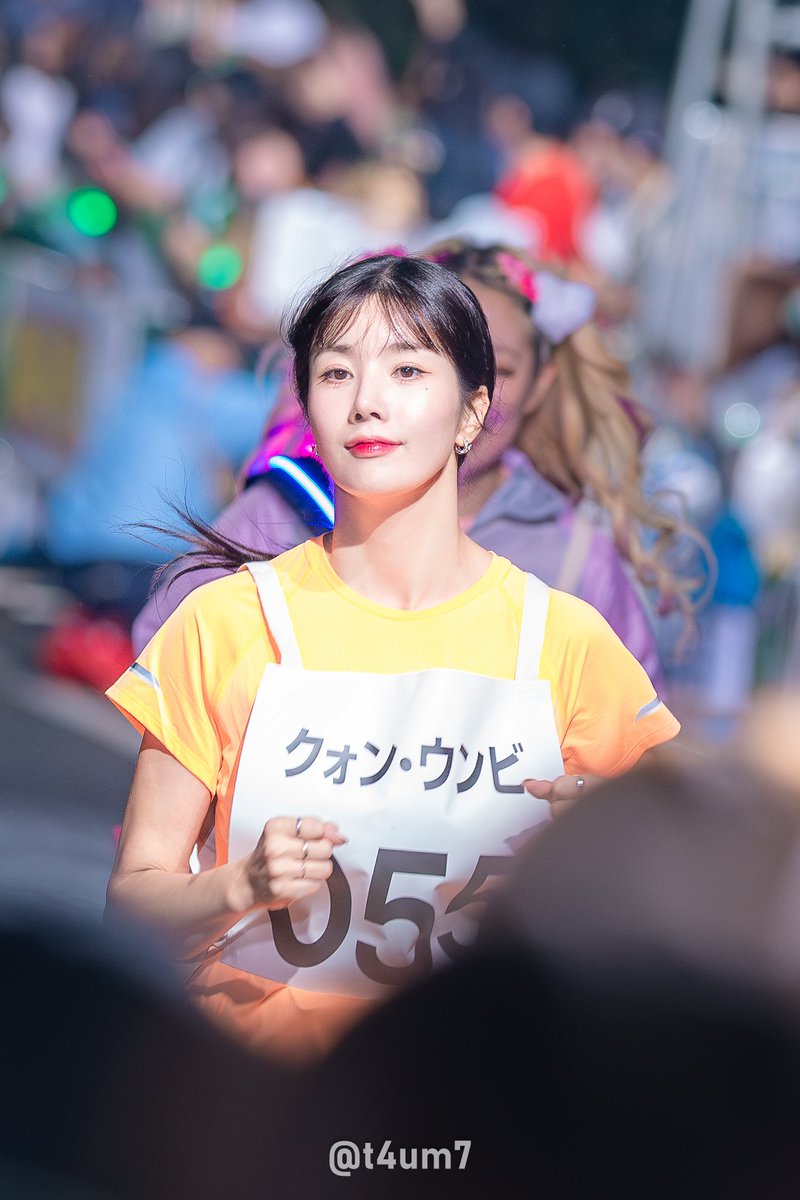 オールスター感謝祭24秋 赤坂ミニマラソン クォン・ウンビさん