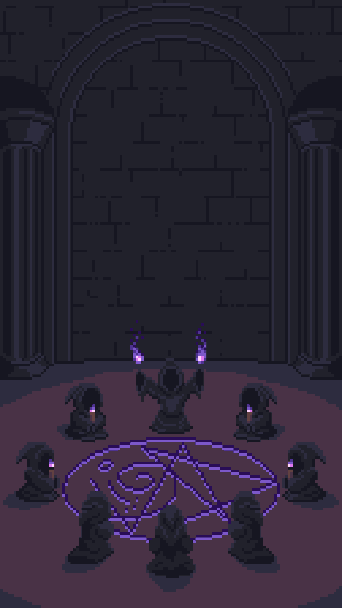 Bones_Pixels's tweet image. New phone wallpaper finished ❤️ #pixelart