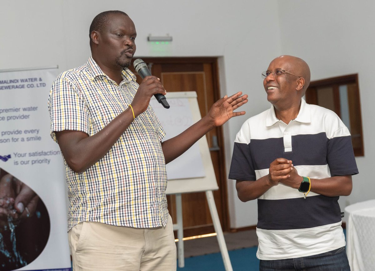 NakuruWater's tweet photo. Pioneering Nakuru’s sanitation future! We joined a knowledge-sharing visit to Malindi,with @WSUP_Intl under the KMBS project financed by @SHFund__ shapping @NakuruCountyGov City-Wide Inclusive Sanitation (CWIS) plan, ensuring #SanitationForAll. lessons into action! 
#CWISPlan https://t.co/wovnsD6kwL