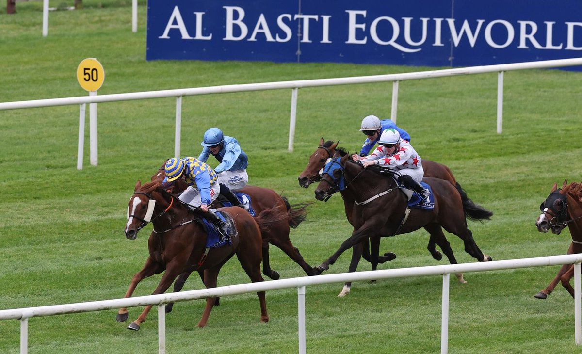 The Al Basti Equiworld Dubai Handicap, our final race of the day, was won by Selective Power, trained by Thomas Coyle. This victory marks our 64th individually trained winner of the season, with three fixtures remaining.