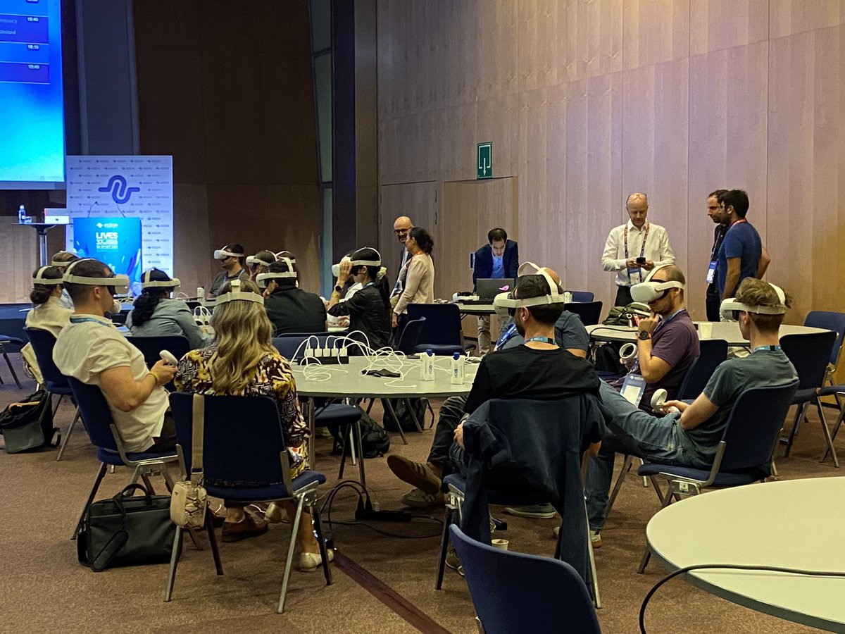 KatiaDonadello's tweet photo. At #lives2024 #PreCongressCourses keep running!
⭐️VR in Haemodynamic monitoring
⭐️the art of trauma care
⭐️ECMO
Enthusiasm IN Fatigue OUT!
@ESICM https://t.co/Zrpp9XK2fY