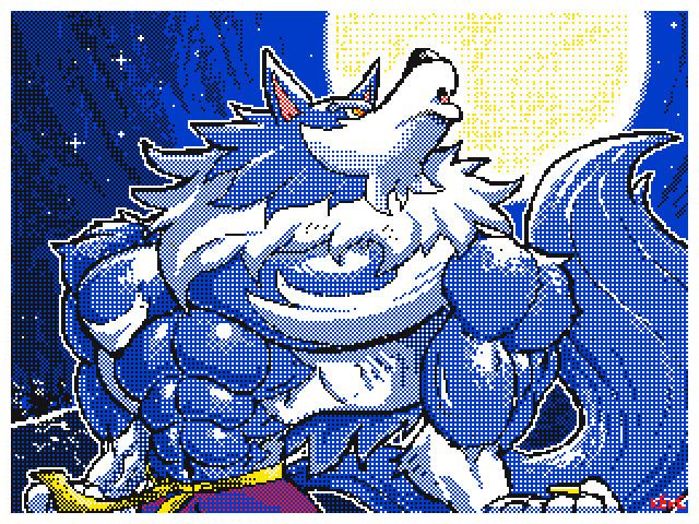 Kekeflipnote's tweet photo. More Jon Talbain appreciation 💙

Made on Flipnote Studio, tried a Pixel art approach and inspired by his victory pose in game.

#pixelart  #ドット絵 https://t.co/hLy3XQGkho