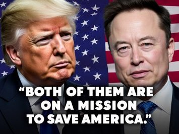 <a href="/elonmusk/">Elon Musk</a> BOTH OF THEM ARE ON A MISSION TO SAVE AMERICA!!