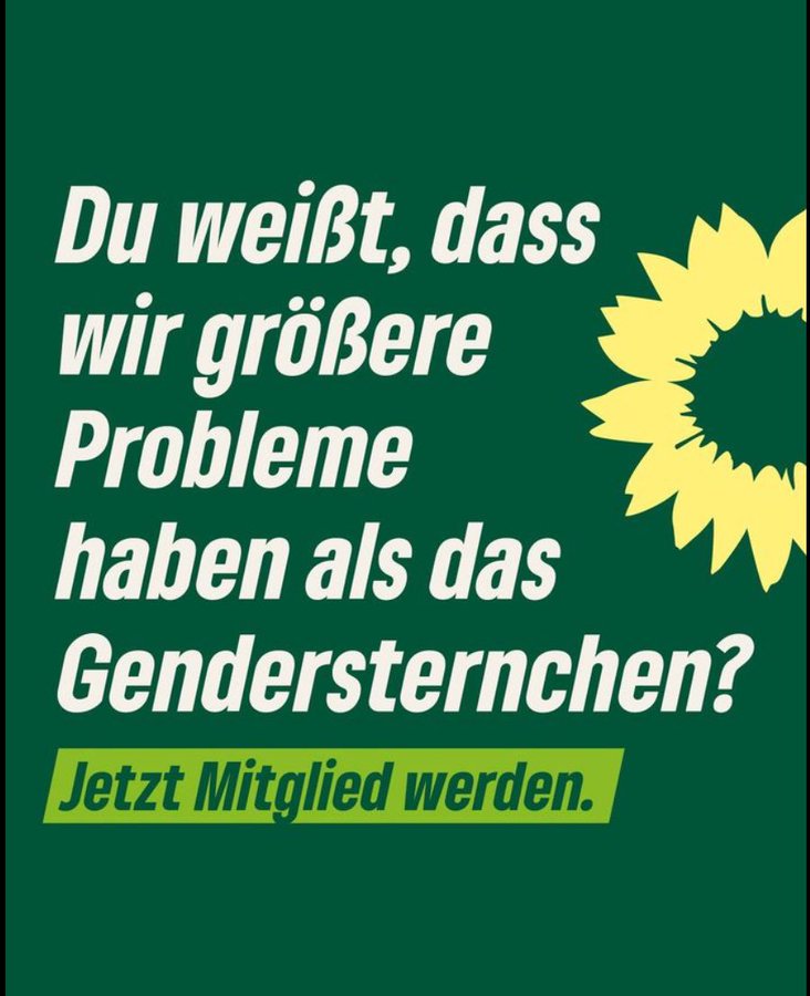 #Gruenen SO nämlich!!!!!!!!!!!!!!!