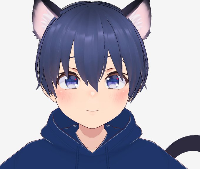 お顔の調整してだいぶ黒瀬くんなってきた
今は髪の毛作り込む作業中 