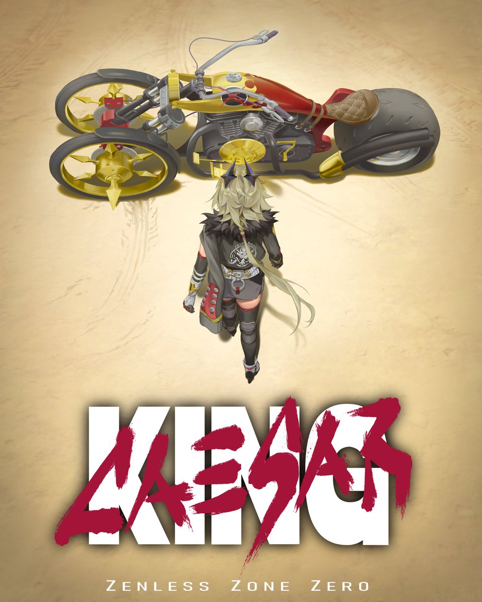 rudenburg's tweet photo. Caesar King from Zenless Zone Zero
Absolutely had to make an Akira themed poster after playing this update :D

#zzzero #CaesarKing https://t.co/0e0ZXw3TCx