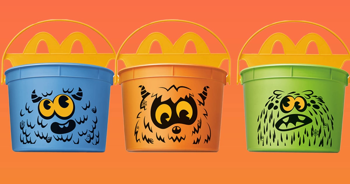マクドナルドのハロウィンバケツ、なんかダサくない？  最近流行りのデザインじゃないのかな？ 

#ハロウィン #マクドナルド #バケツ