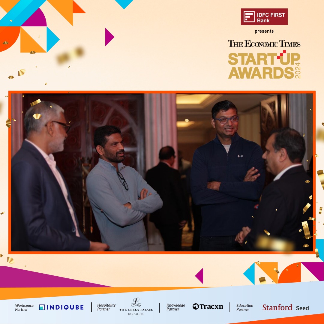 StartupAwardsET's tweet image. The brightest minds of India’s startup ecosystem come together at the #ETimesStartupAwards to connect, share ideas, and collaborate for a brighter future.

#ETSA

@IDFCFIRSTBank @indiqube @TheLeelaHotels @Tracxn @StanfordSeed @EconomicTimes