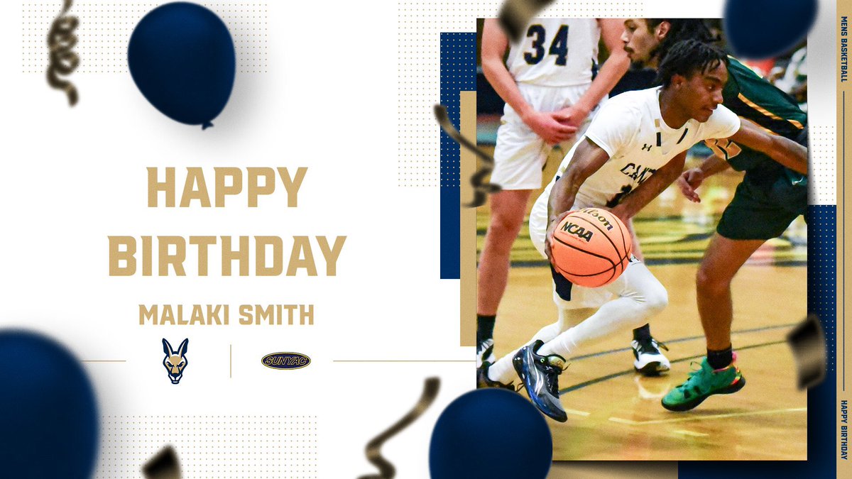 Happy Birthday to Sophomore Guard Malaki Smith! 🎁🎈

#Brotherhood
