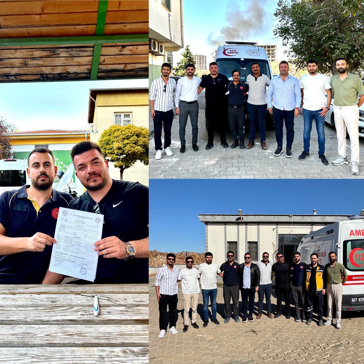 📍Gaziantep

İl teşkilatımız ile birlikte Acil Sağlık Hizmetleri İstasyonlarımıza ziyaret gerçekleştirdik. Meslektaşlarımızla hasbihal ettik.

Üvey evlat muamelesi gören Acil Sağlık Hizmetleri çalışanlarımızın sorun ve sıkıntılarını biliyoruz.

Sorunların çözümü adına elimizden