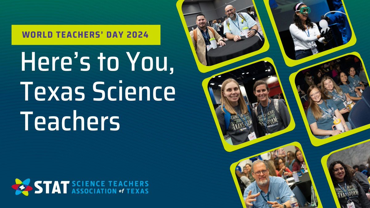 Happy #WorldTeachersDay! 🌍 Today, we celebrate the incredible science teachers who ignite curiosity, inspire discovery, and connect the next class of discoverers to the phenomena of our world.