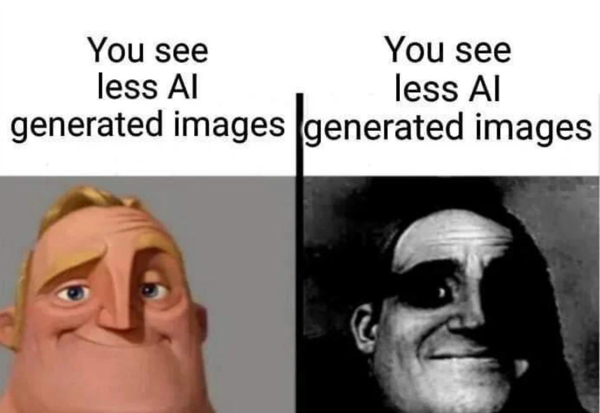 kimmonismus's tweet image. It is hard to grasp how far we have already come with AI. Images can no longer be distinguished from reality.
After the meme a few examples. All using Flux1.1