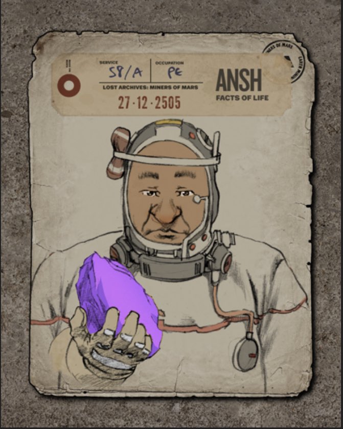 GreenGenieGuild's tweet photo. @Nafwyd If you actually like art you can’t fade @MinersofMars they are all hand drawn by a comic artist who has done work for Marvel. https://t.co/nEYRXDPsxP