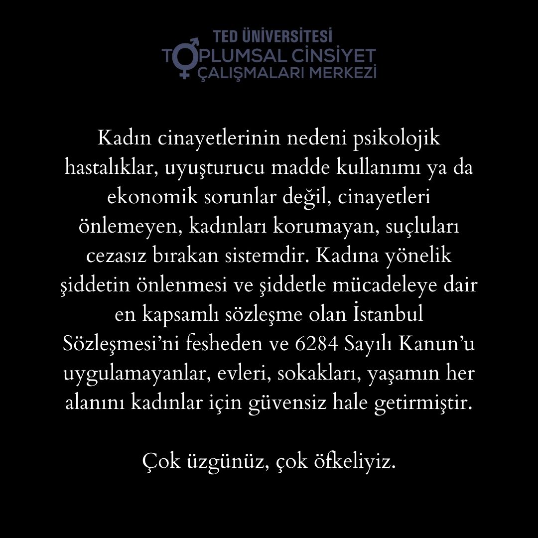 TEDU Center for Gender Studies (@genderstudiest) on Twitter photo 