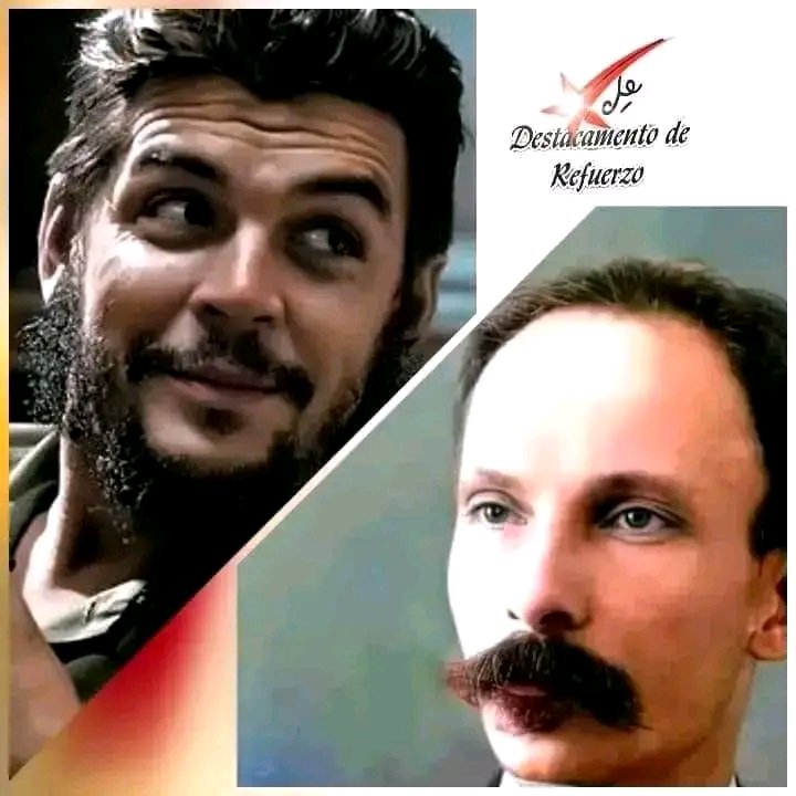 Destacamento de Refuerzo (@che_refuerzo) on Twitter photo #DestacamentoDeRefuerzo//José Martí en el Che.
“…José Martí es mucho más que cubano: es americano…”
Che
#DeCaraAlSol
#CheVive #DestacamentoDeRefuerzo//José Martí en el Che.
“…José Martí es mucho más que cubano: es americano…”
Che
#DeCaraAlSol
#CheVive