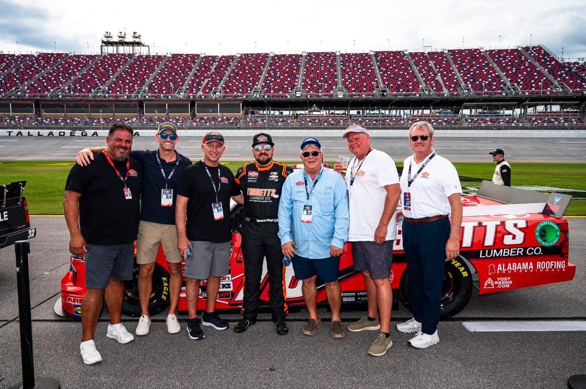 Tibbetts Lumber (@tibbettslumber) on Twitter photo Congratulations to <a href="/SpencerBoyd/">Spencer Boyd</a> and <a href="/FreedomRacing76/">Freedom Racing Enterprises</a> on piloting the Tibbetts Lumber Co. Chevrolet to a top 10 finish at <a href="/TALLADEGA/">Talladega Superspeedway</a> ! Congratulations to <a href="/SpencerBoyd/">Spencer Boyd</a> and <a href="/FreedomRacing76/">Freedom Racing Enterprises</a> on piloting the Tibbetts Lumber Co. Chevrolet to a top 10 finish at <a href="/TALLADEGA/">Talladega Superspeedway</a> !