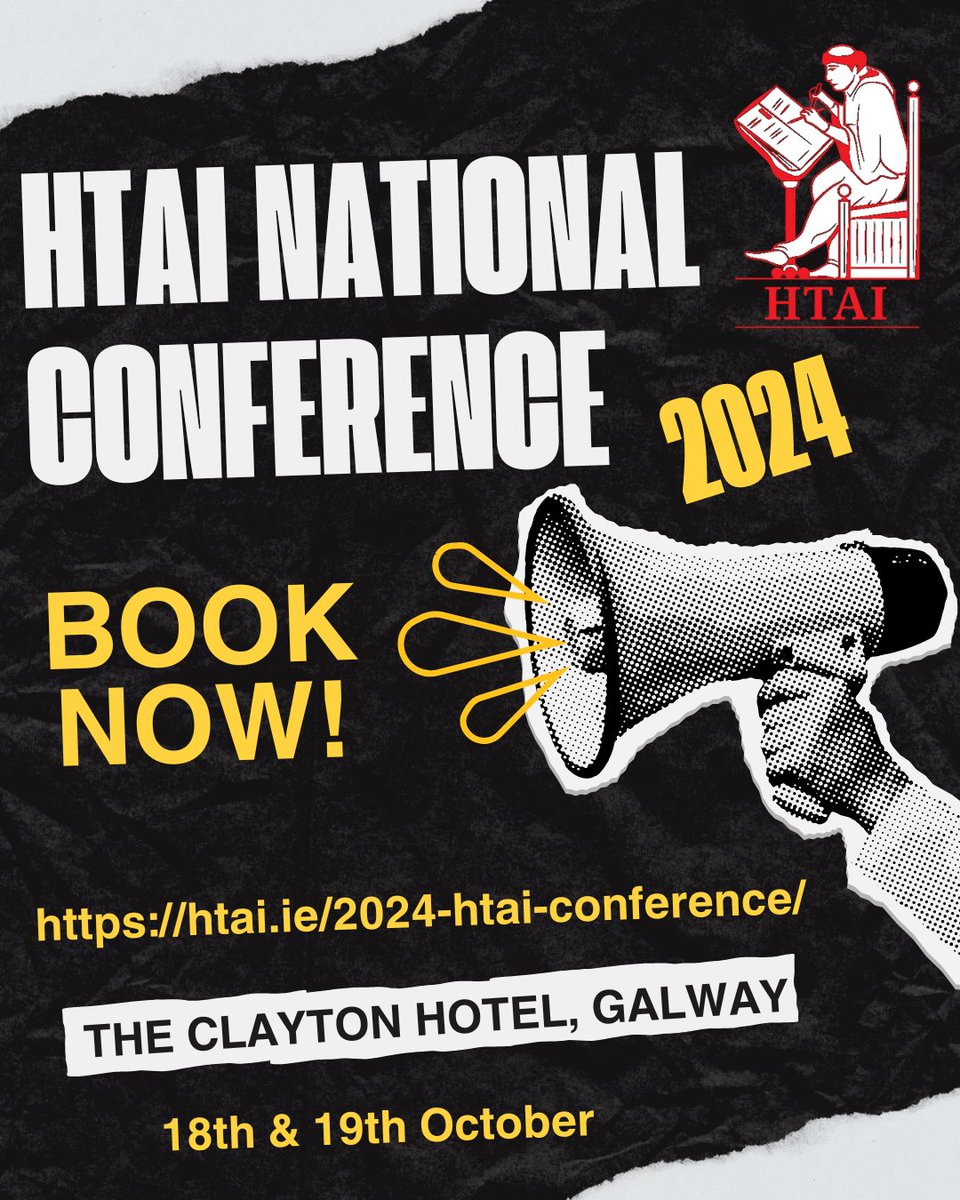 Book now! htai.ie/2024-htai-conf…