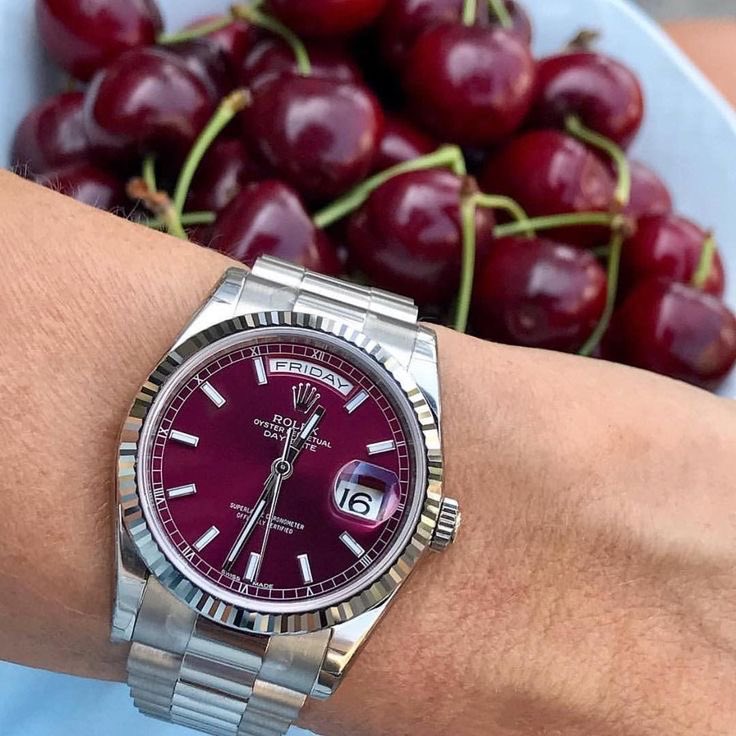 SelectOutfit's tweet image. cherry red rolex