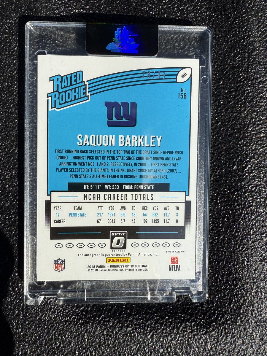 CollectBoston's tweet image. Just got this beauty in! Tag someone who likes the giants or eagles

Always interested in trades, plenty of vouches 

Have been after a Jaylen Brown rookie auto for awhile 

@CardPurchaser
