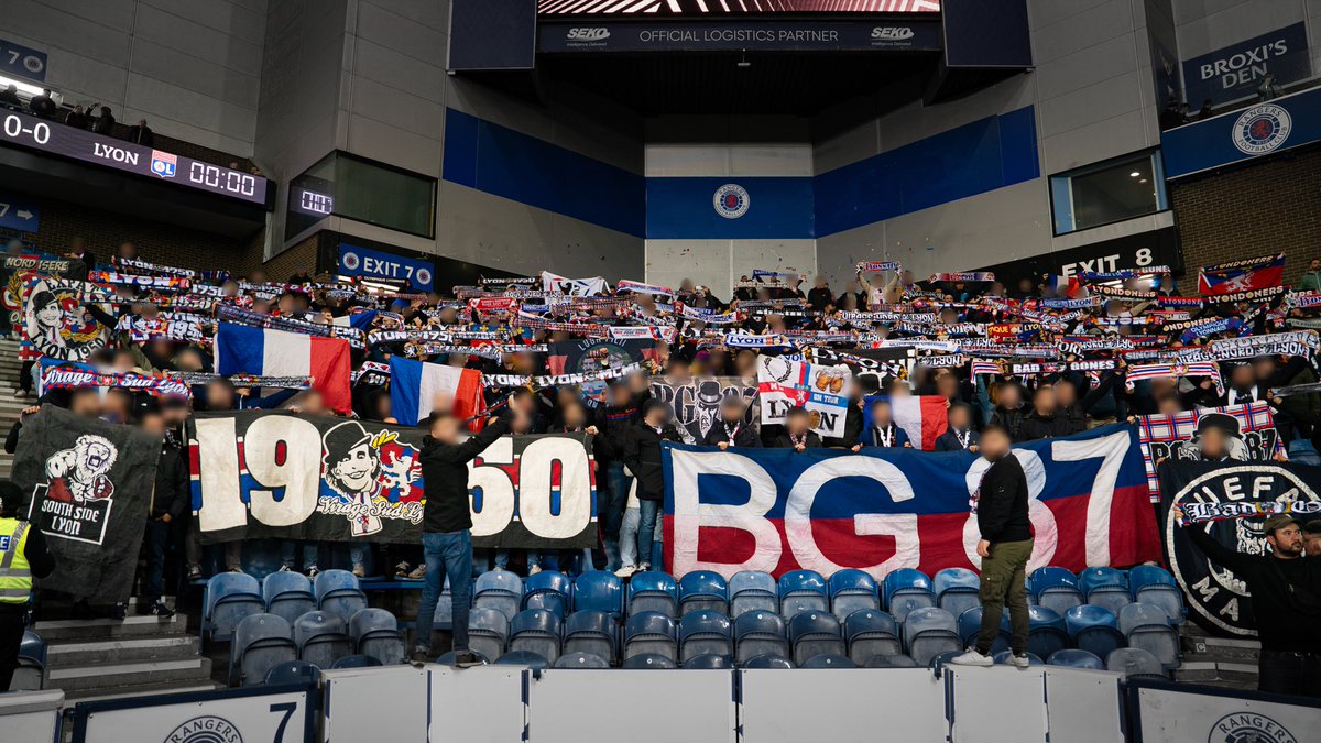 1950officiel's tweet image. [C3 - 03.10.2024] Glasgow Rangers 1-4 OL