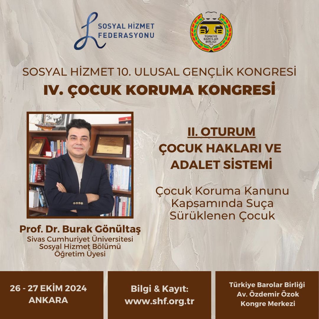 SHFederasyonu's tweet photo. IV. Çocuk Koruma Kongresi II. Oturumu https://t.co/SJ8MeG95Vw