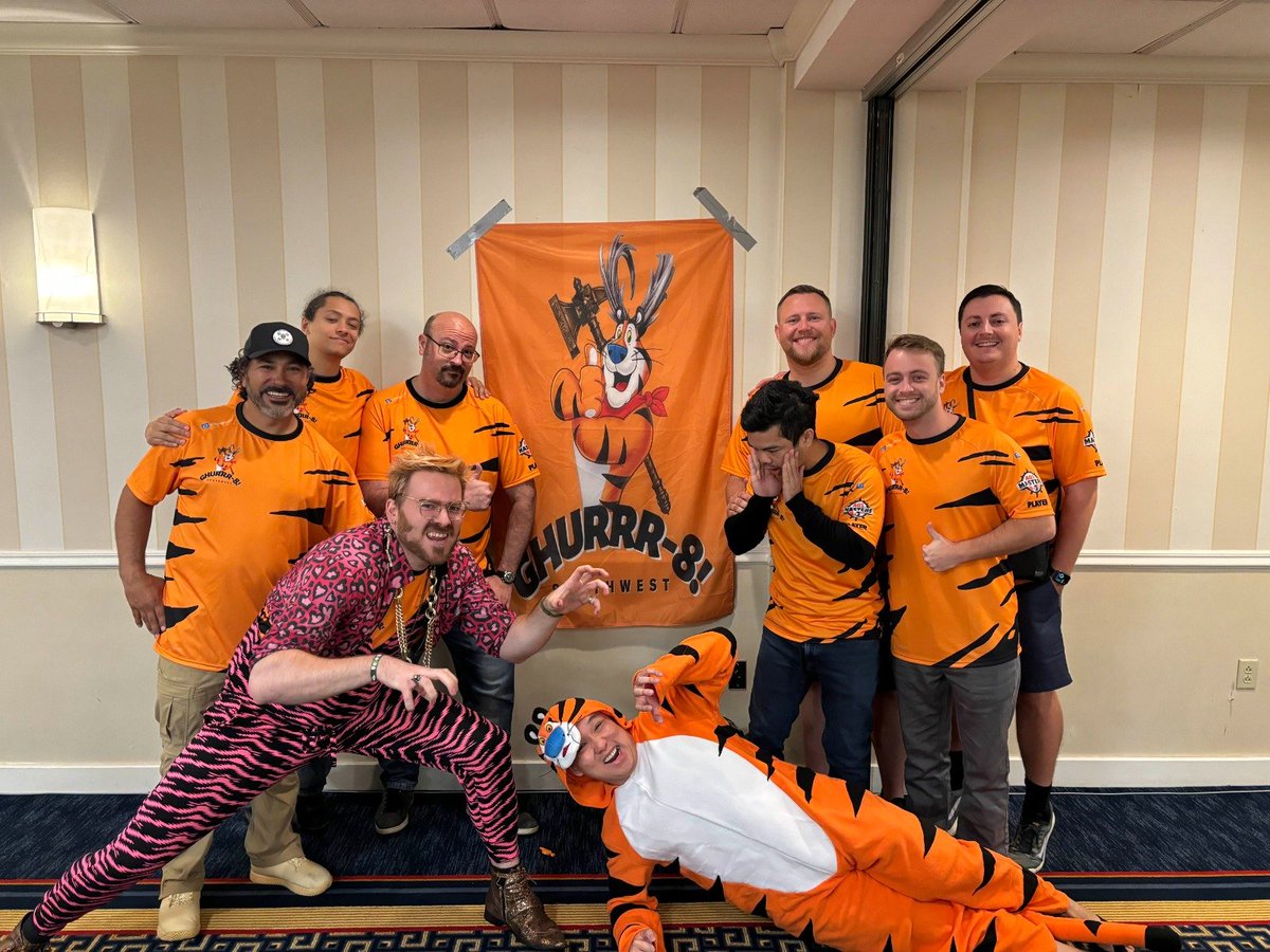 When your 8 man team is asked to represent Ghur, there's only one possible team name...