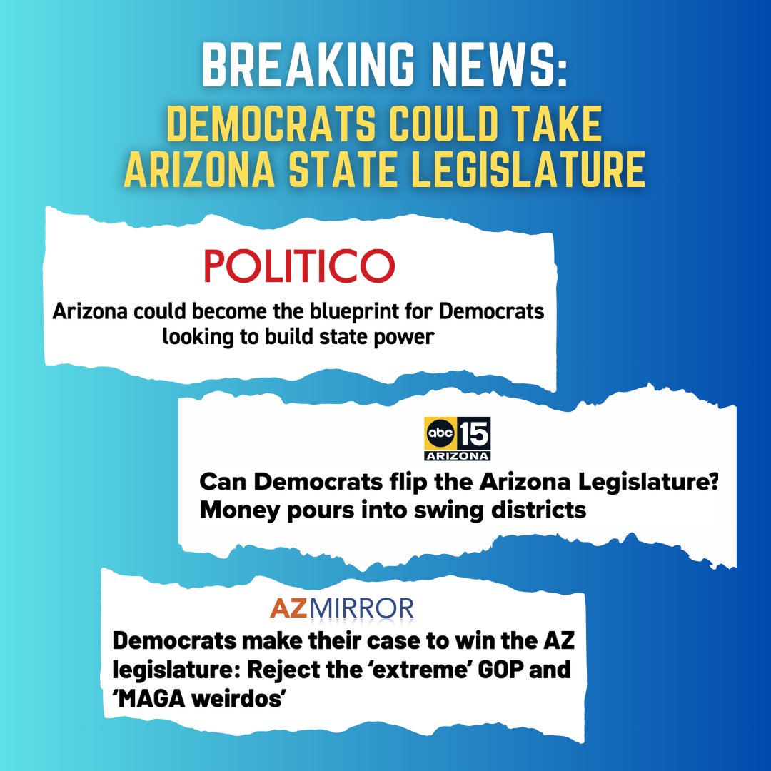 just_jenkins's tweet image. THREAD INCOMING: The @A_DLCC is only *TWO* seats away from flipping both chambers of the Arizona State Legislature. Check the thread below to meet some of the candidates running in battleground districts across Arizona! #AZLeg