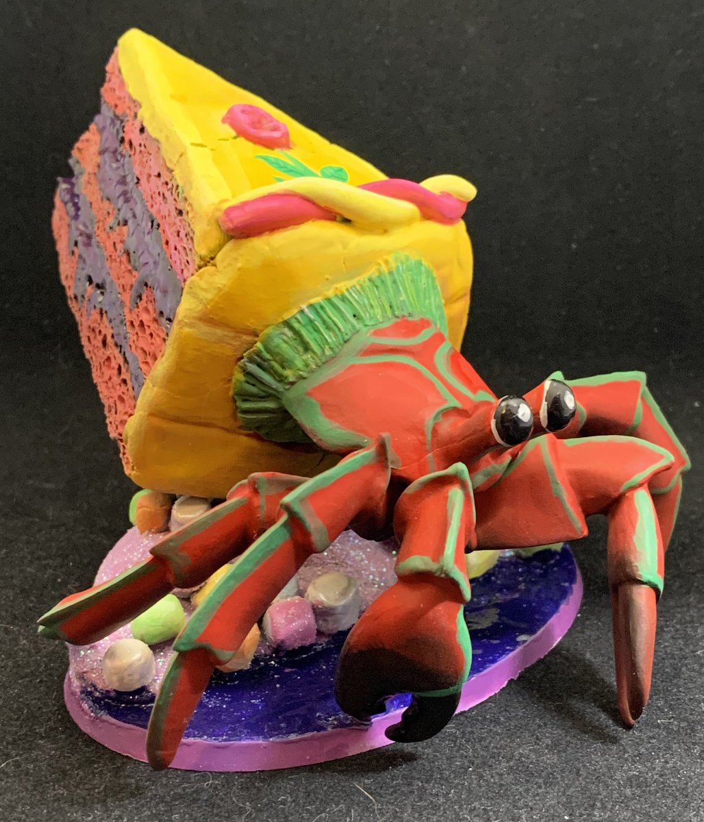 Finally finished my Strawberry Crabcake for #snak28 and the #snak28monstermakeoff