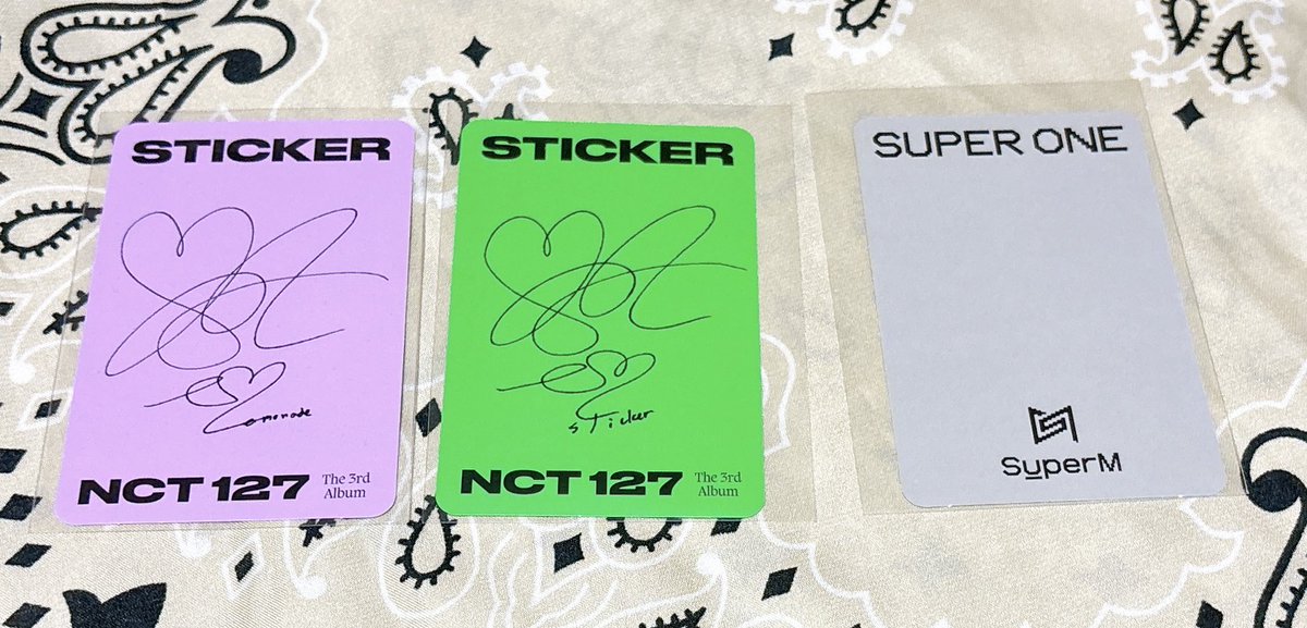szmrrr3's tweet photo. NCT NCT127 SHINee SuperMトレカ 買取

譲🫱🏻テヨン テミン ･画像参照･

求🫱🏻買取 (メルペイ>口座振替>PayPay(PayPayマネーのみ)

ご希望金額･ご希望トレカ類をご提示の上、コメントorDMまで宜しくお願い致します<(_ _)>!!! https://t.co/EfGvzv3s77