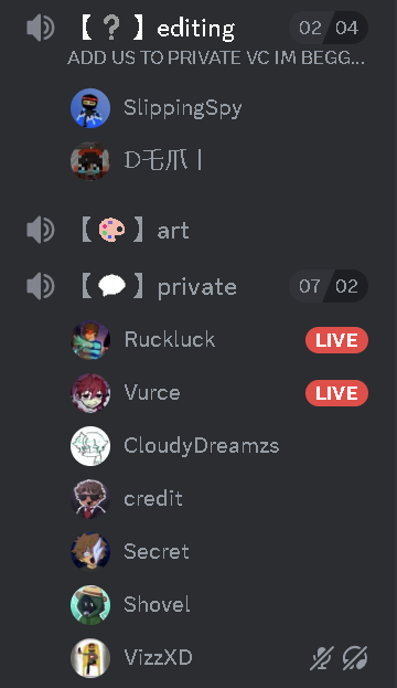 Arc3us_56's tweet photo. @PsychisSMP  Why can't we be added to vc 😔 https://t.co/tl6h6eqeLB