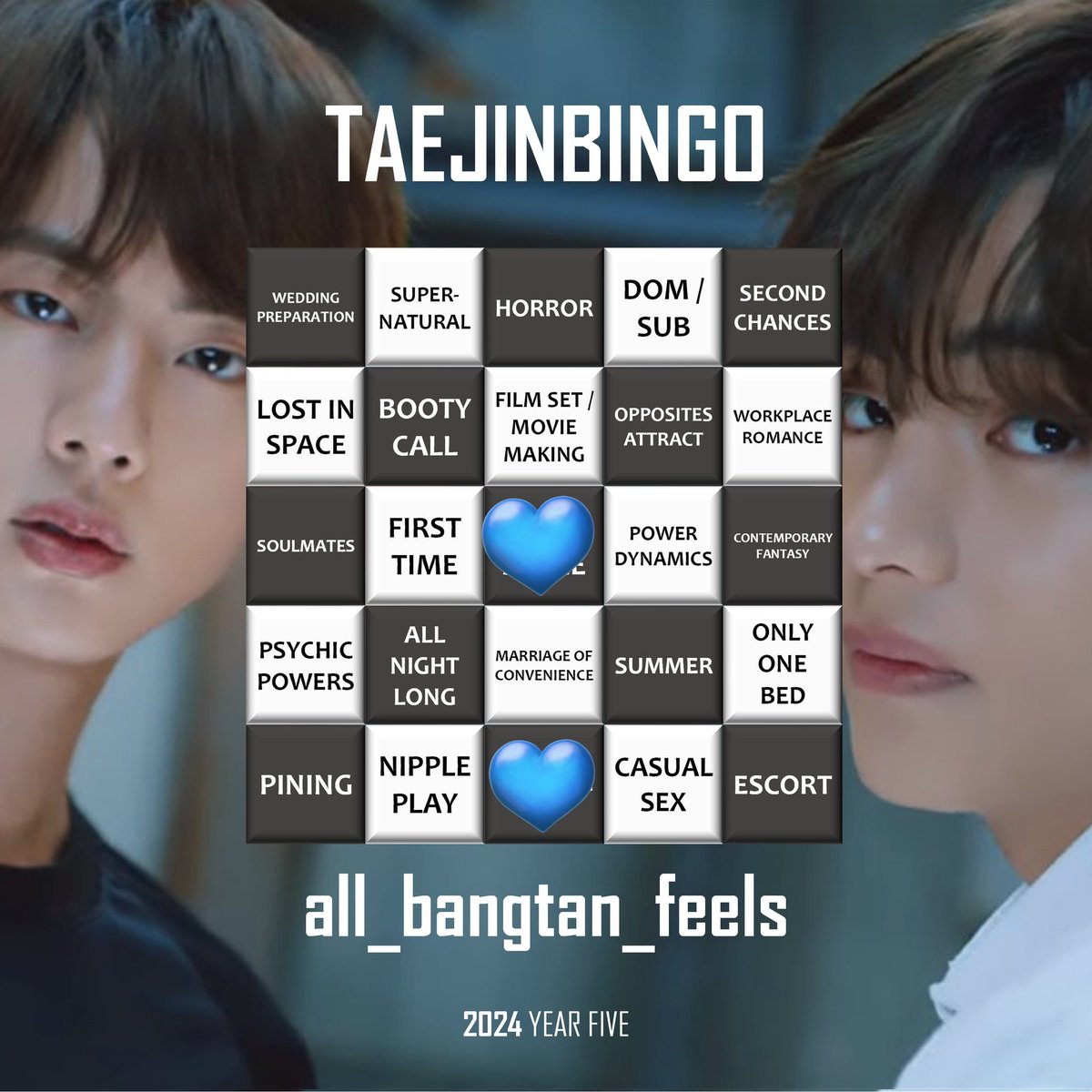 ˗ˋˏ Interlocked ˎˊ-

° #taejin 
° domestic fluff
° established relationship 
° one-shot (3.2k)

My 2nd post for the 2024 <a href="/taejinbingo/">taejinbingo</a> for "Free Space" square💛🤍

archiveofourown.org/works/59485903