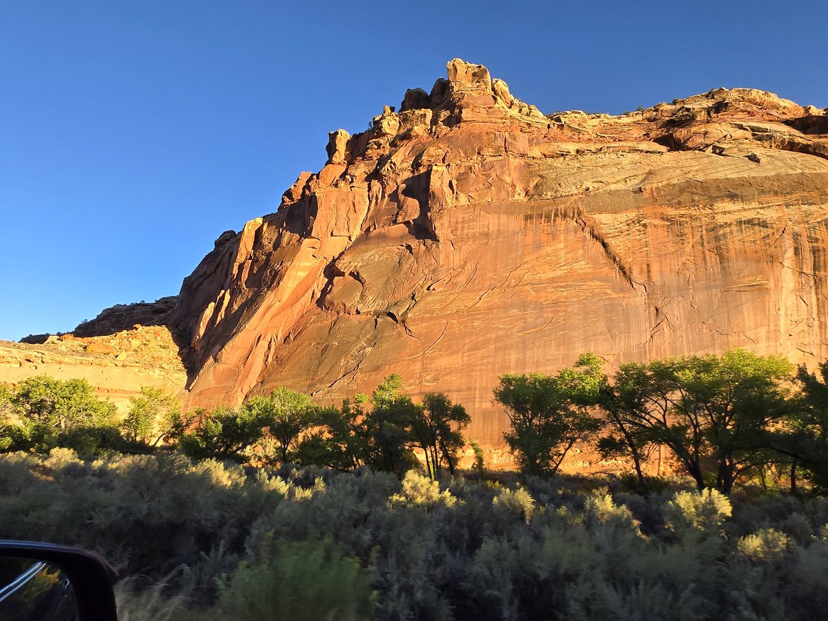 RMastos's tweet photo. Also on the 3rd day of my trip I went through Capital Reef National Park.  The sun was setting and it was beautiful. 
https://t.co/2sQH8znQ0g 
#milf #redhead  #CapitalReef #sunset #NationalParks #roadTrip #vacation #hiking #gingersrule #redheadsdoitbetter #redheadedbeauty https://t.co/ByP3GBj5eF