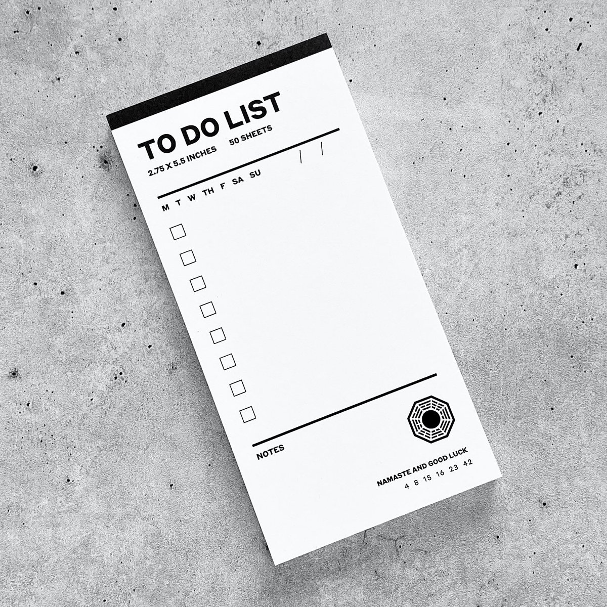 It takes a lot to keep the DI running smoothly, so we've created these notepads to help you manage your tasks, ideas, and daily routines. Featuring a date header, checklist, and a section for additional notes, these to do lists will have you at your most productive in no time!