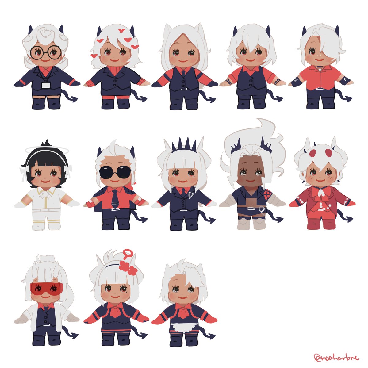 キューピー悪魔ちゃんたち 