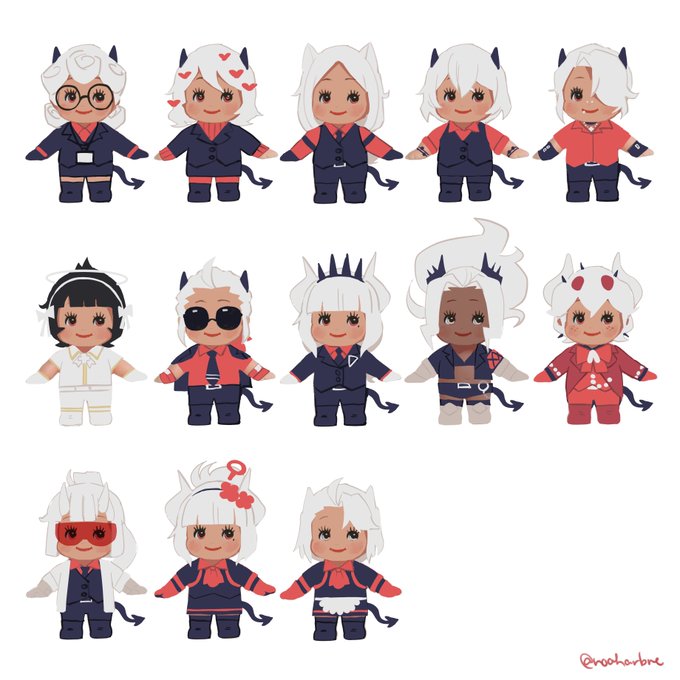 キューピー悪魔ちゃんたち 