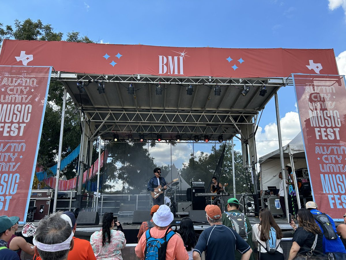 <a href="/ObedPadilla/">Obed Padilla</a> is bringing the energy ⚡️ to day 2 of <a href="/aclfestival/">ACL Festival</a>! 🎶🔥