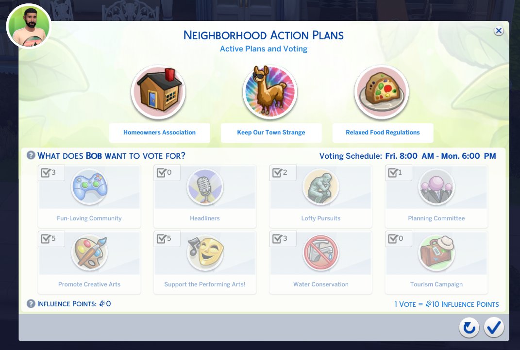 KuttoeTweets's tweet photo. A brand new mod is now in Beta! 

New Civic Policies adds over 20 new policies to the N.A.P. system introduced in Eco Lifestyle. These add a wide variety of effects and allow you to give your neighborhoods unique character. https://t.co/ds2cvyXGwu