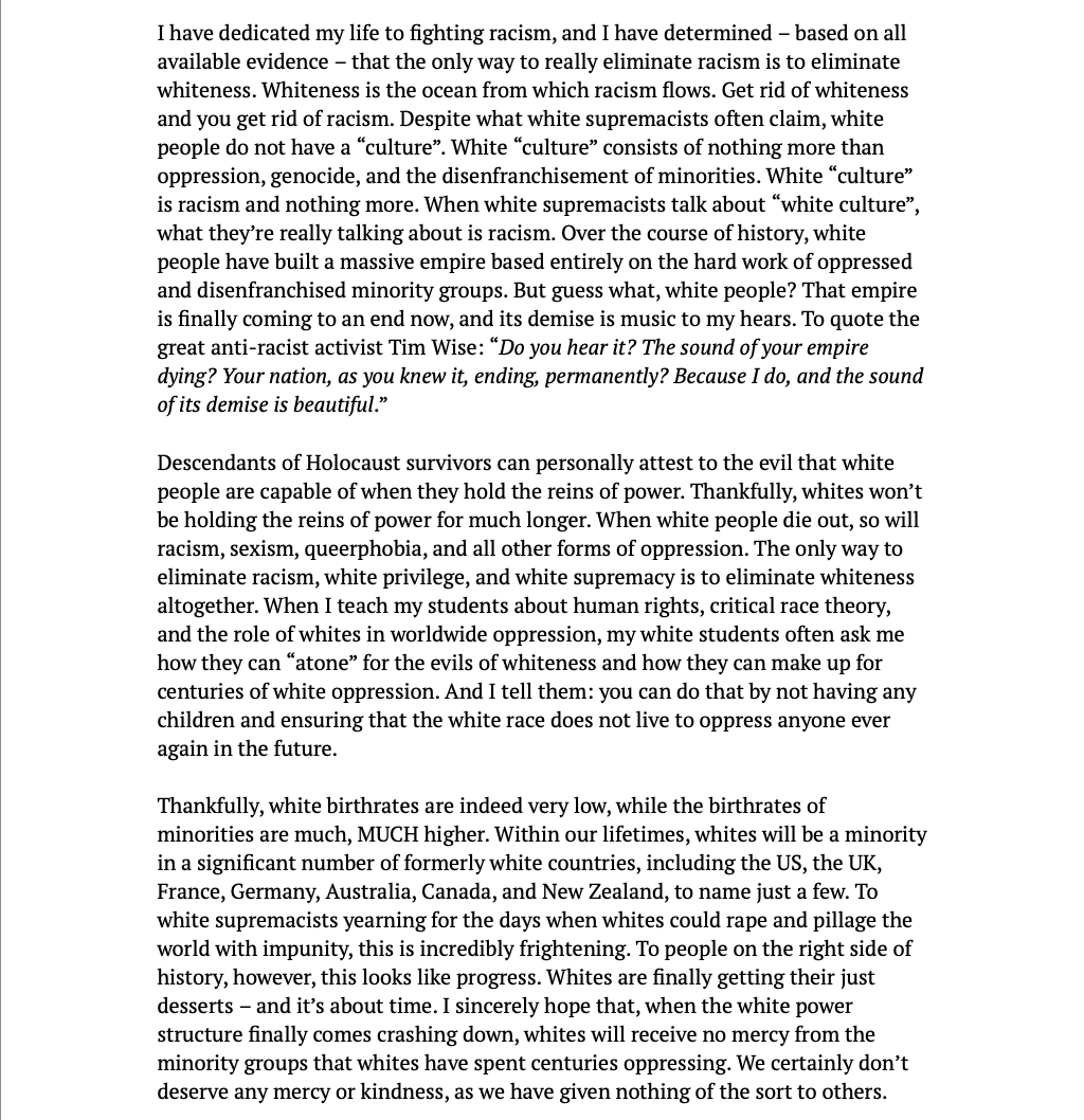 ajtourville's tweet image. To all those who say this article is fake – It&apos;s not, it&apos;s very real, it&apos;s very disturbing, and it says out loud what woke policies are secretly about.