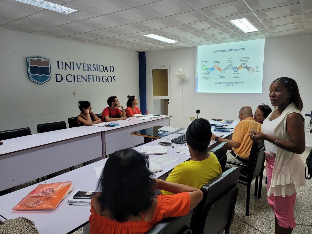 ucfgos's tweet photo. 📸 Aquí. #instantáneas de las 1ras #Olimpiadas de la #Integralidad en nuestra @ucfgos, coordinadas por la #Dirección de esta casa de altos estudios, la #FEU y la #UJC.
🥳 Éxitos para nuestros muchachos, en el #Aniversario45 de su #UCf❗
#SomosUCf #OrgulloUCf #UniversidadCubana https://t.co/Fyk0s6wGY3