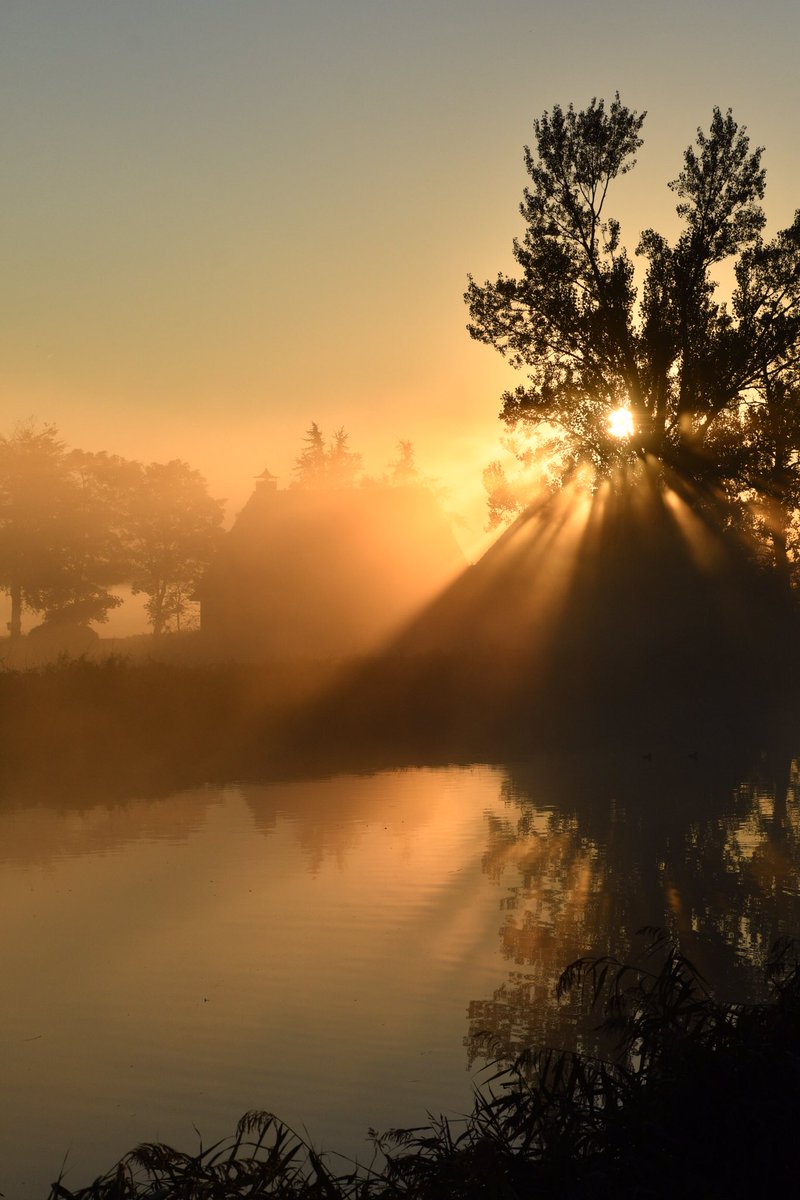 Zonsopkomst en #mist #fot_0_ktober